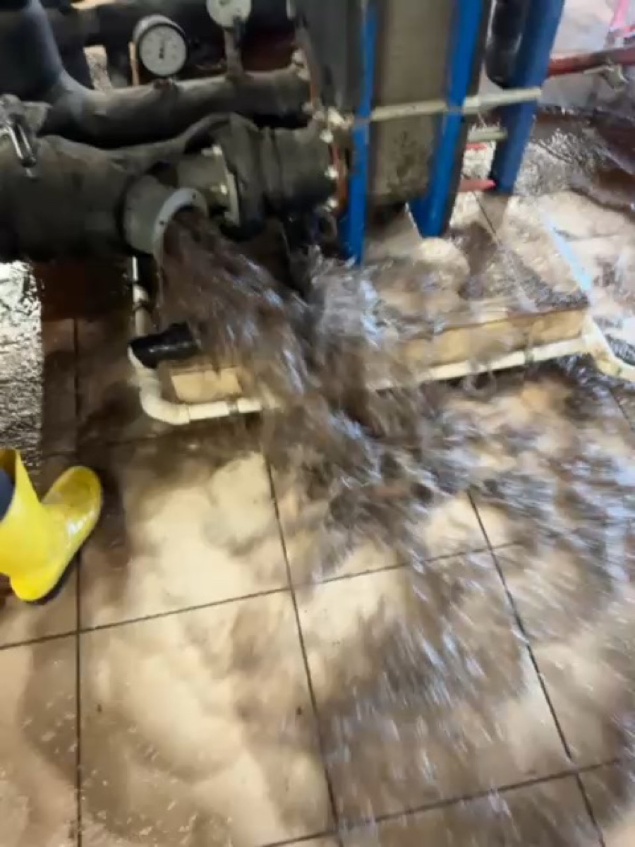 Emergency plumbing response